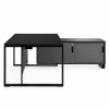 Escritorio muebles de oficina BLACK ELLEGANCE