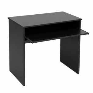 Escritorio Compacto Mueble para oficina NEWPORT Black Desk| Muebles para Oficina
