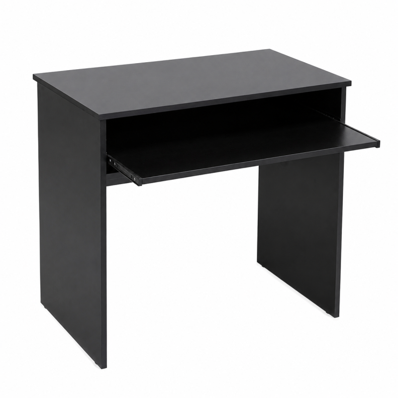 Escritorio Compacto Mueble para oficina NEWPORT Black Desk| Muebles para Oficina - Inicio - Muebles de oficina de alta calidad al mejor precio 