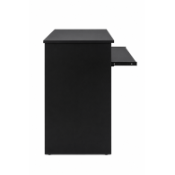 Escritorio Compacto Mueble para oficina NEWPORT Black Desk| Muebles para Oficina