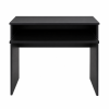 Escritorio Compacto Mueble para oficina NEWPORT Black Desk| Muebles para Oficina