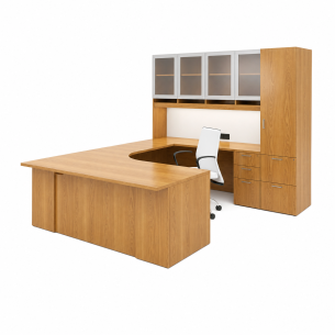Escritorio Ejecutivo Orange CEO | Evolution Muebles (Garantía 10 años)