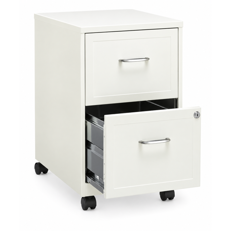 Archivero Metálico para Oficina Móvil FLEX 2 Cajones - Inicio - Muebles de oficina de alta calidad al mejor precio 