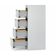 Archivero Metálico para Oficina VERTEX 4 Gavetas
