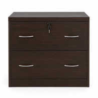 Archivero de Melamina para Oficina NOGAL DUO 2 Gavetas
