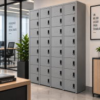 Locker Metálico para celulares 32 Puertas
