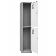 Locker Color Blanco - 2 puertas