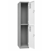 Locker Color Blanco - 2 puertas