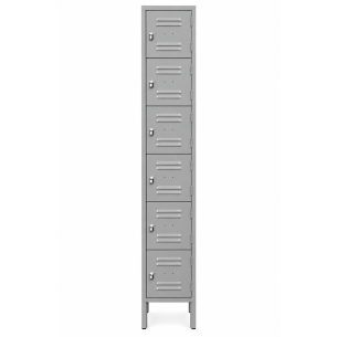 Locker Metálico 6 Puertas Individuales para Oficina