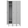 Locker Metálico para Oficina 3 Puertas Individuales VERTEX
