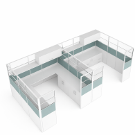 Estación de Trabajo WORK FLOW | Estaciones de Trabajo para Oficina