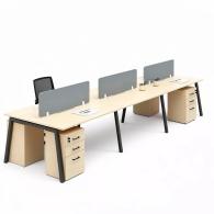 Cubículo Estación de Trabajo Moderna para Oficina Nexus Team | Evolution Muebles