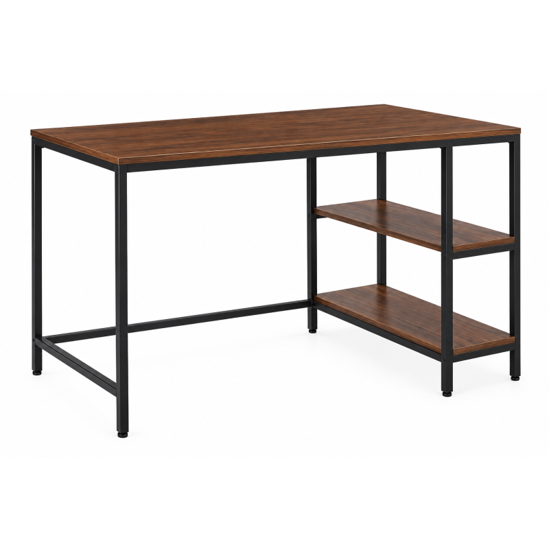 Escritorio de Oficina NEXO | Mueble Industrial con Repisas - Escritorios Industriales - Muebles de oficina de alta calidad al mejor precio 