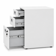 Archivero Metálico VERTEX 3 Gavetas | Mueble para Oficina con Llave