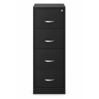 Archivero Metálico FORTIS 4 Gavetas | Mueble para Oficina con Llave