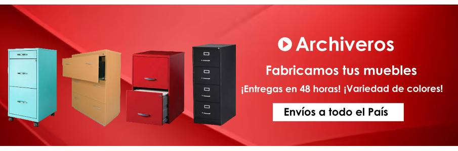 Archiveros metálicos desde 1 hasta 6 gavetas, somos fabricantes