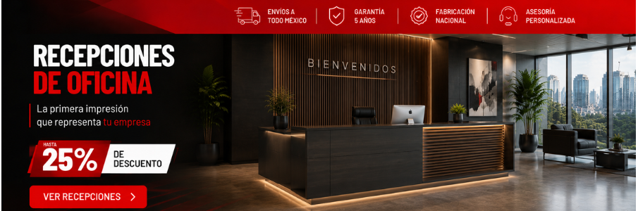 Recepciones para oficina